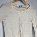 American Eagle Vintage  Cream Button Up Cardigan Crop Cottagecore Feminine Spring Photo 2