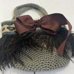 Lucky star culture hand bag S Brown Photo 2