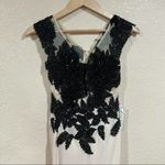 NEW NWT Azzure Couture FM511 black ivory embellished beaded mermaid prom dress Size 2 Photo 3