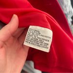 Le Suit  Red Peacoat Jacket Photo 3