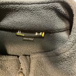 Under Armour Black Full Zip Fleece Cold Gear Semi Fitted Women Sz XL Photo 3