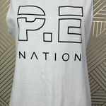 P.E Nation Base Load Tank Top in White Size Small *Flawed Photo 5