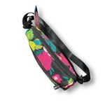 Vera Bradley  Belt Bag Fanny Pack Floral Black Pink Nylon Adjustable Waist Travel Photo 8