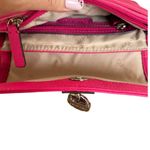 Calvin Klein Y2K AESTHETIC HOT PINK LEATHER CHAIN LOCK LINK SHOULDER BAG NWT Photo 4