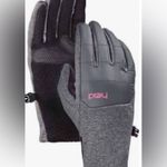 Head  Woman’s Gray Winter Gloves Size M Photo 0