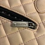 Betsey Johnson LUV BETSEY by Quilted Women's Bag With Pink Cowprint Accents. Photo 6