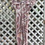 Free People Marci Printed Coverall Jumpsuit Photo 0