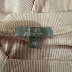 Pj Harlow Frankie Rib Knit High Low Sweatshirt Blush Pink Pajama Top Small Photo 6