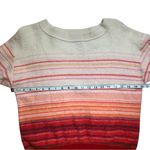 Anthropologie Saturday Sunday Emmeline Crew Neck Sweater Stripes Cashmere medium Photo 2