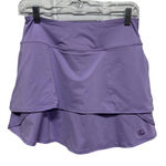 FootJoy  Golf Pickleball Tiered Skort Performance Layered Purple Size Small Photo 0