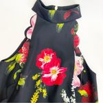 Ted Baker London Tanii Floral Mock Neck Scallop Shift Dress Berry Sundae Photo 6