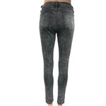 Rag and Bone  Women's Black Acid Wash Stretch Legging Skinny Denim Jeans Size 25 Photo 2