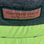 Vineyard Vines NWT 1/4 Zip Mock Pullover Shep Sweatshirt Mens XL Women’s 2XL Lime Green & Grey Unisex Photo 3