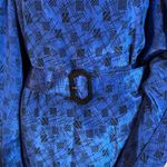 Lee Vintage Henry  2 Piece Belted Geometric Print Dress & Jacket 12 Photo 3