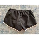 Nike Black White Dri Fit 5K Tempo Running Shorts Women's Medium Photo 1