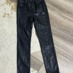 BDG Urban Outfitters Black Faux Leather Skinny Pants Photo 0