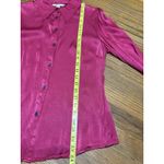 Boden Dart Viscose Satin Detail Fitted Long Sleeve Blouse Shirt Pink Size 6R Photo 13