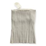 Madewell x Aimee Song Womens Gray Ribbed Shimmer Tube Top Photo 3