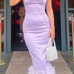 House Of CB Helena Purple Dress Photo 3