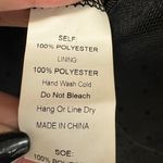 Windsor Size Small Black Mesh Dot Corset Top Gown Dress Spaghetti Strapped NWOT Photo 5