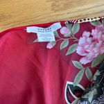 Natori  Private Luxuries Gown Size Medium Red Charmeuse Silky Slip Nightgown Photo 6