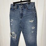 Abercrombie & Fitch  Mom Jeans Distressed Sz 12 Photo 4