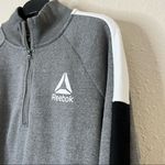 Reebok Turtleneck Half Zip Fleece Sweatshirt Photo 6