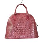 Brahmin Georgina Pink Punch Melborne Satchel Purse Bag Womens NEW No Tags Photo 1