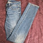 American Eagle  Outfitters Blue Skinny Jeans Photo 0