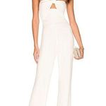Misha Letizia Jumpsuit in Ivory Size 12 Photo 0