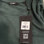 Envy  Forest Green Long Sleeve Crop Top Photo 1