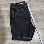 Bershka Women Black Denim Shorts Size 4 Photo 7