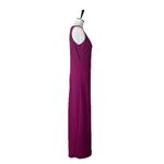 Boston Proper  Maxi Dress Beyond Travel V-neck Magenta Pink Women’s Size Medium Photo 3