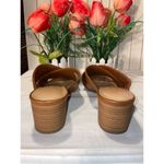 LC Lauren Conrad Lauren Conrad Women's Soda Pop Slip On Camel Colored Sandals Size 7.5M Photo 6