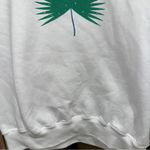 Alla Berman Palm Beach Boyfriend Sweatshirt rhinestone graphic pullover crewneck Pink Size M Photo 5