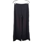 1. State  Wide Leg Front Seamed Pant Black Sz Small‎ Photo 1