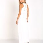 Lovers + Friends Revolve Eternity Expose Midriff Ivory Maxi Dress Asymmetric Hem S Photo 3