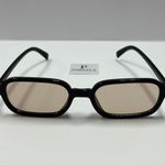 90s small rectangle black & brown sunglasses Photo 0