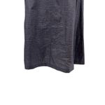 Brooks Brothers Brooks‎ Brothers Cape Jacket Coated Plaid Check Print Linen Blue Size Large Photo 7