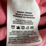 Nike Washed Running Shorts Logo Patch Pull On Side Slit Athletic Pink Large Photo 3