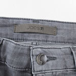 joe's jeans Joe’s Jeans Flawless High Rise Skinny Gray Jeans Raw Hem Stretch Denim Size 30 Photo 6