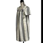 Old Navy SquareNeck Textured Metallic Stripe Shift Dress Women Black Stripe XS Photo 1