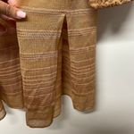 Misook  Women Jacquard Stripe Balloon Sleeve Sweater Tunic Dress Side Slit Medium Photo 4