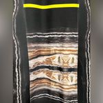 Clover Canyon  Yellow Stripe Neoprene Bodycon Sheath Dress Sz Small Photo 6