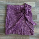 Show Me Your Mumu Why Knot Skirt Magenta Sequins Size M Photo 1