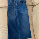 Tommy Hilfiger EUC Denim Pencil Midi Skirt Photo 4