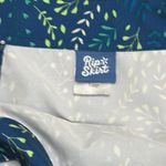 RipSkirt Hawaii 19” Wrap Beach Coverup Skirt Blue Print Size Large Photo 5