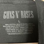 guns n' roses  Black Band Tee size L Photo 3