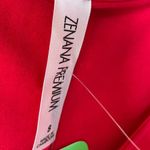 Zenana Outfitters Premium Red Stretchy MIDI Flowey Dress Photo 1