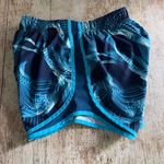 Nike Women’s Dri-Fit Tempo Running Shorts Navy Ocean Blue Pattern Size Small EUC Photo 1